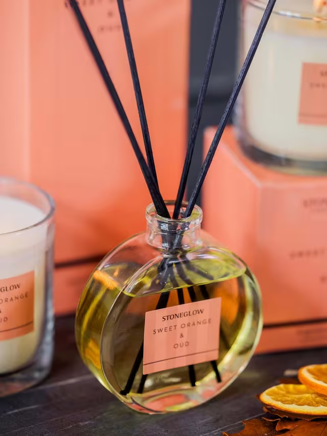 Sweet Orange & Oud Reed Diffuser, 120 ml
