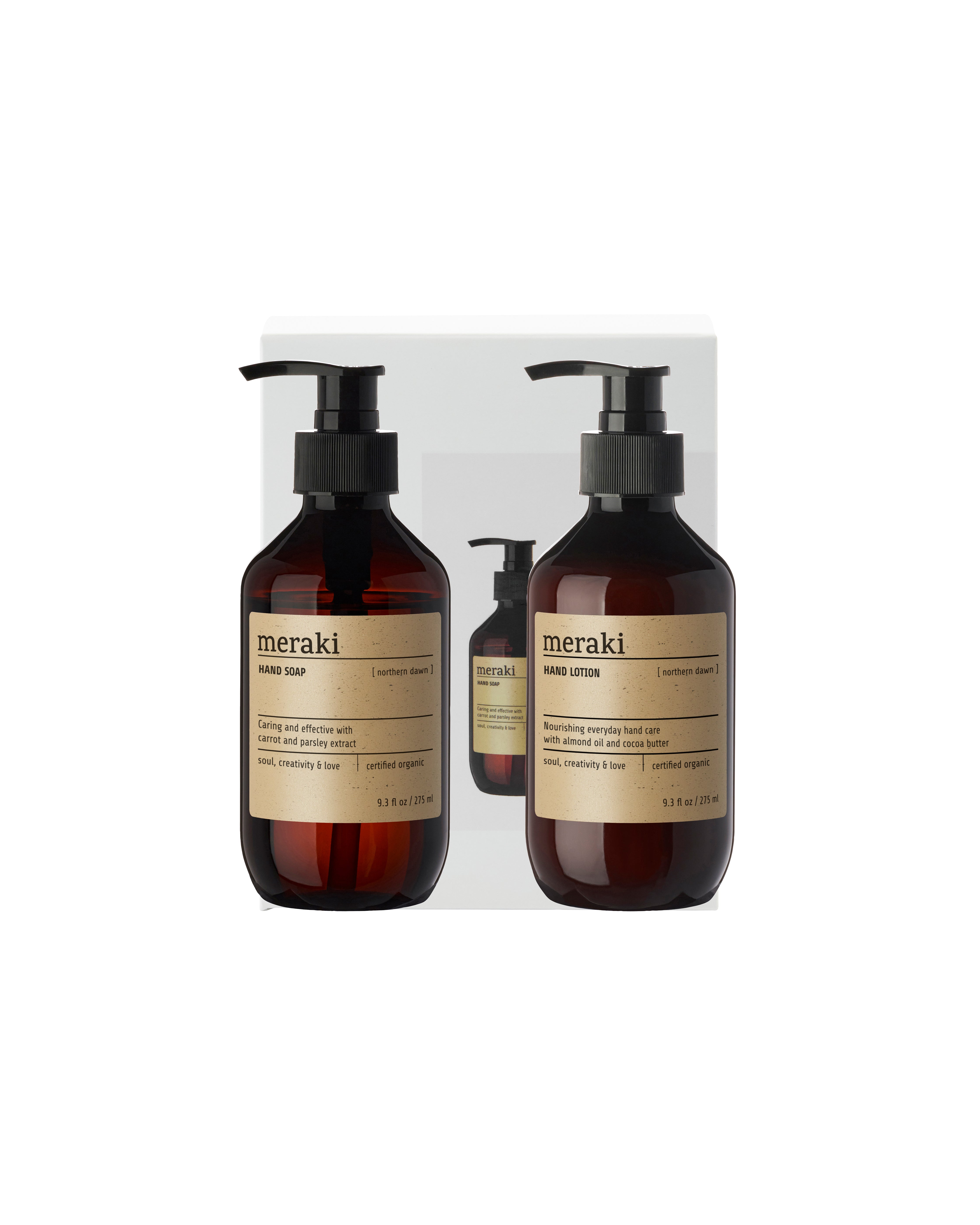 Gift box, Northern Dawn Hand Soap + Hand Lotion, 275 ml