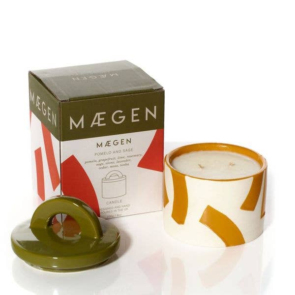Pablo Pots Candle - Pomelo & Sage, 200 g