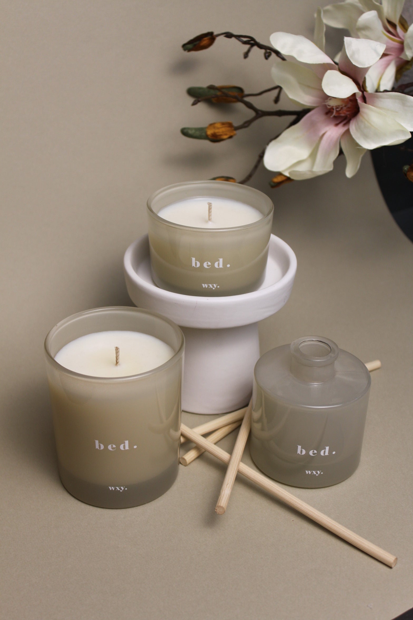 Warm Musk + Black Vanilla Bed Set