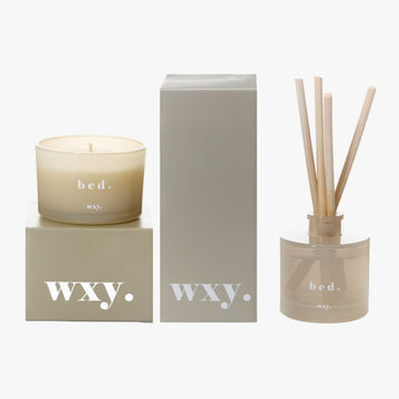 Warm Musk + Black Vanilla Bed Set
