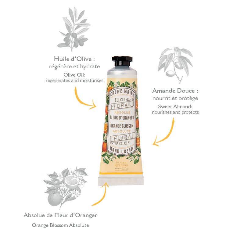 Handcreme Orangenblüte, 30 ml