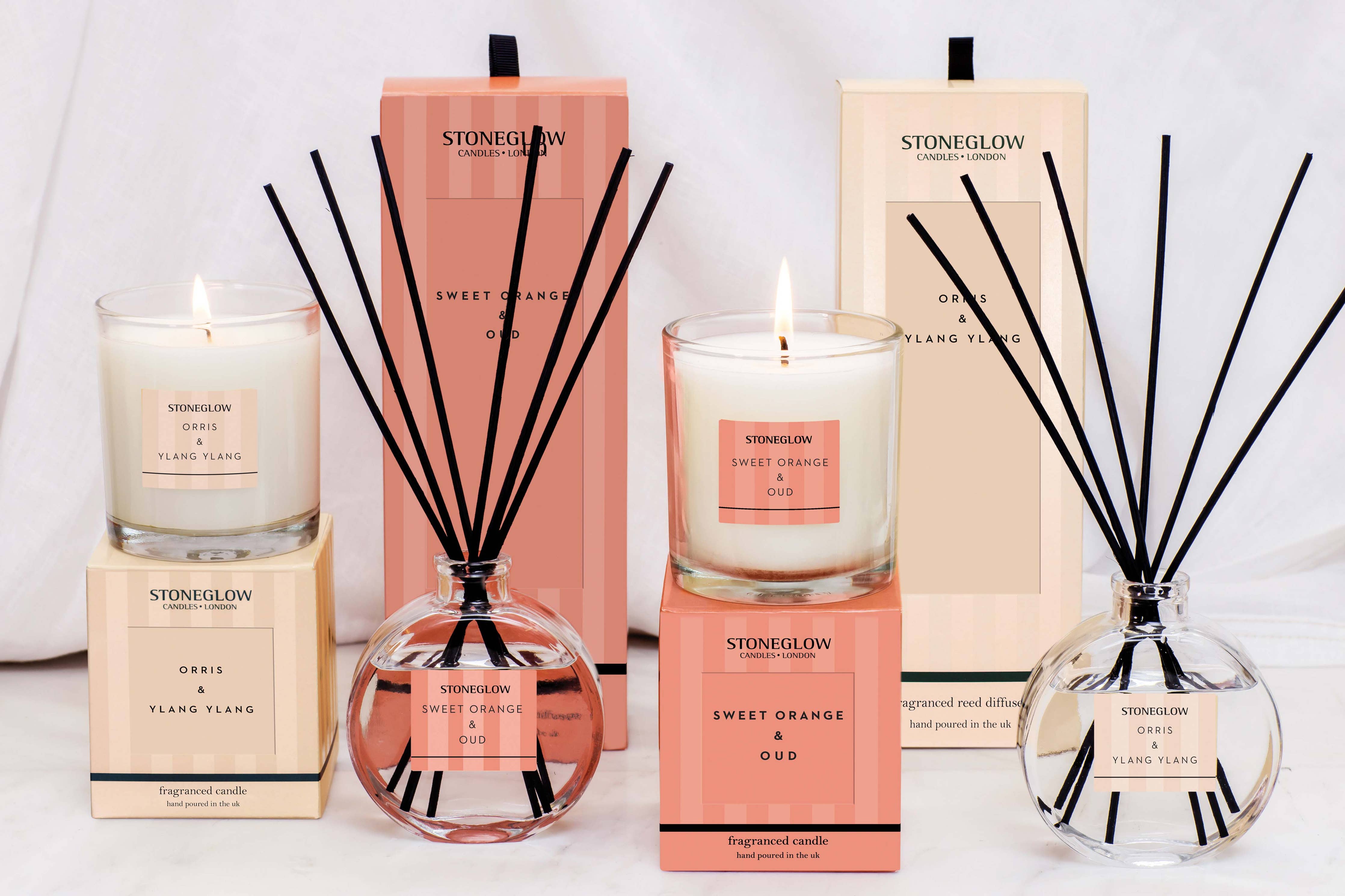 Sweet Orange & Oud Reed Diffuser, 120 ml