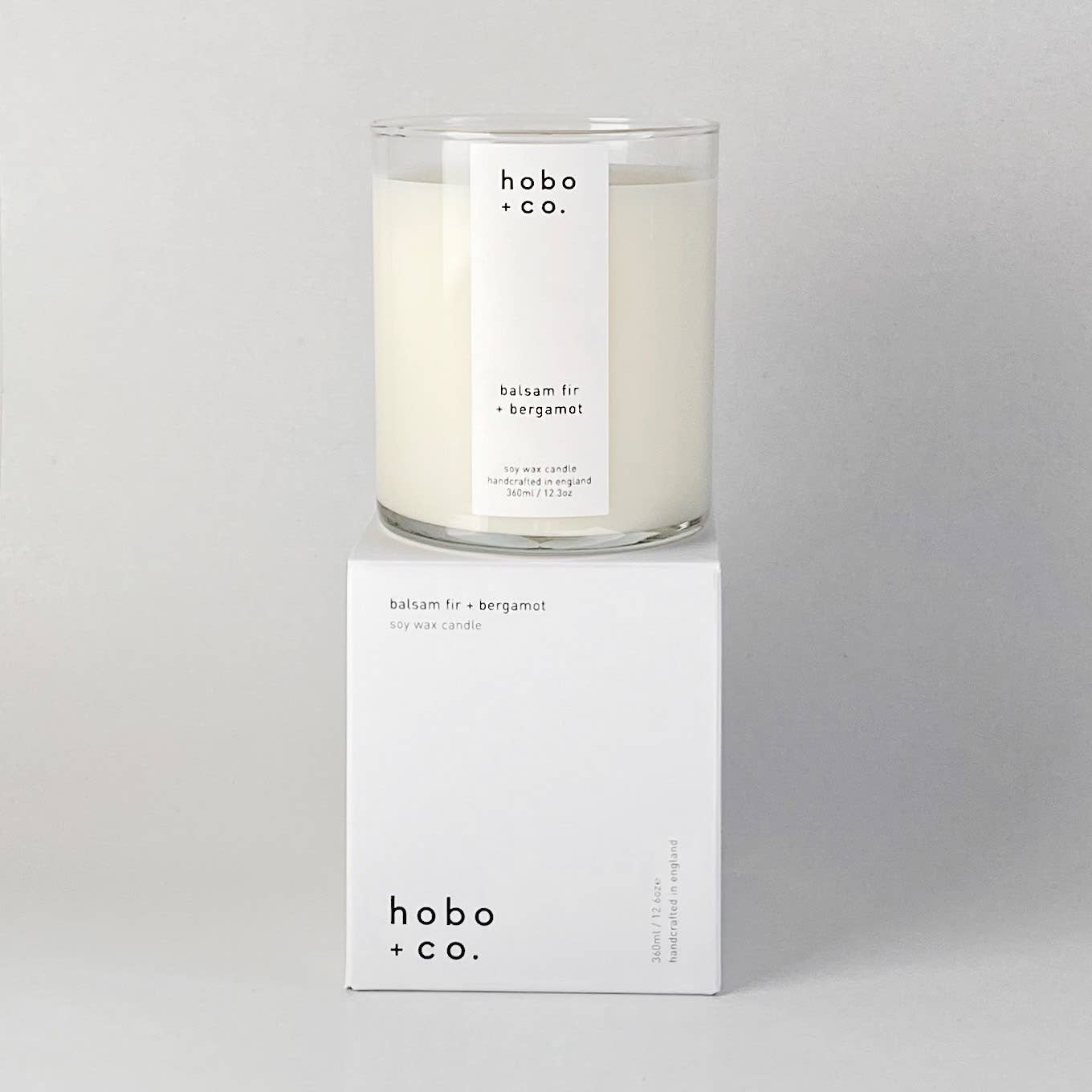 Balsam Fir + Bergamot Sojakerze L, 360 ml